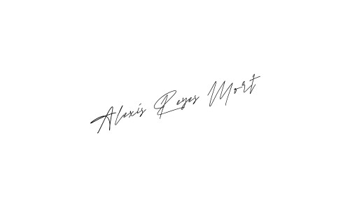 Alexis Reyes Mort name signature